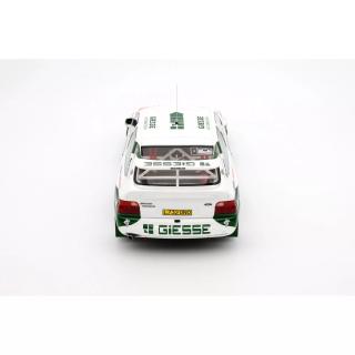 FORD ESCORT RS COSWORTH GR.A WHITE B. THIRY Rally Europe SAN REMO 1994 OttO mobile 1:18 Resinemodell (Türen, Motorhaube... nicht zu öffnen!)